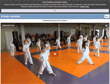 Tablet Screenshot of karateteam-filser.de